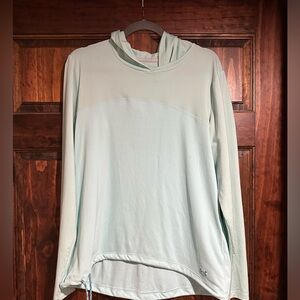 Under Armour women’s large pullover, light weight, light blue